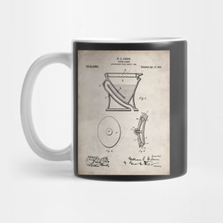 Toilet Patent - Bathroom Art - Antique Mug